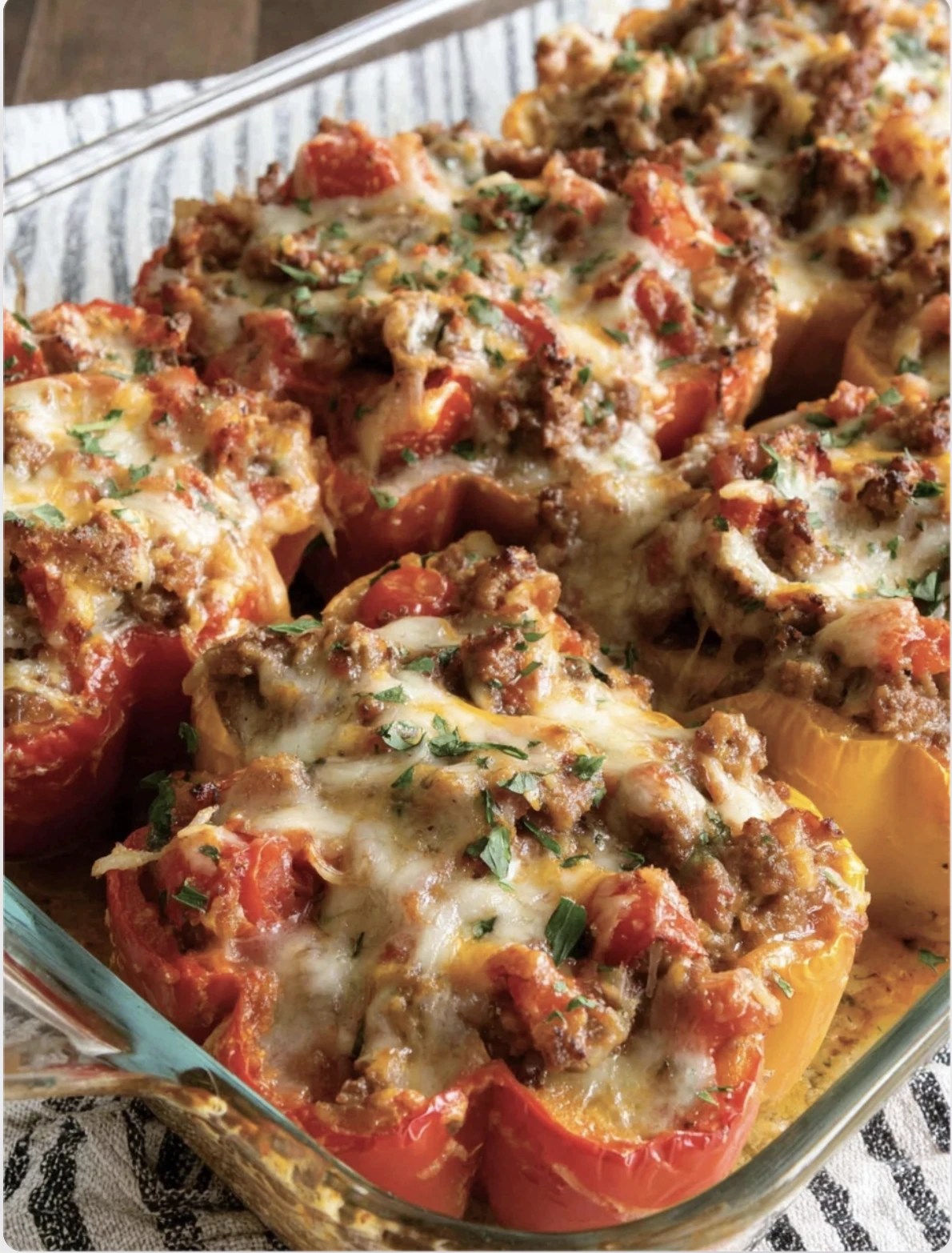STUFFED PEPPER CASSEROLE