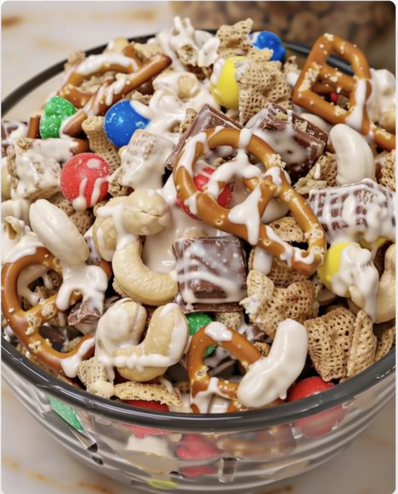 TRASH SNACK MIX RECIPE!