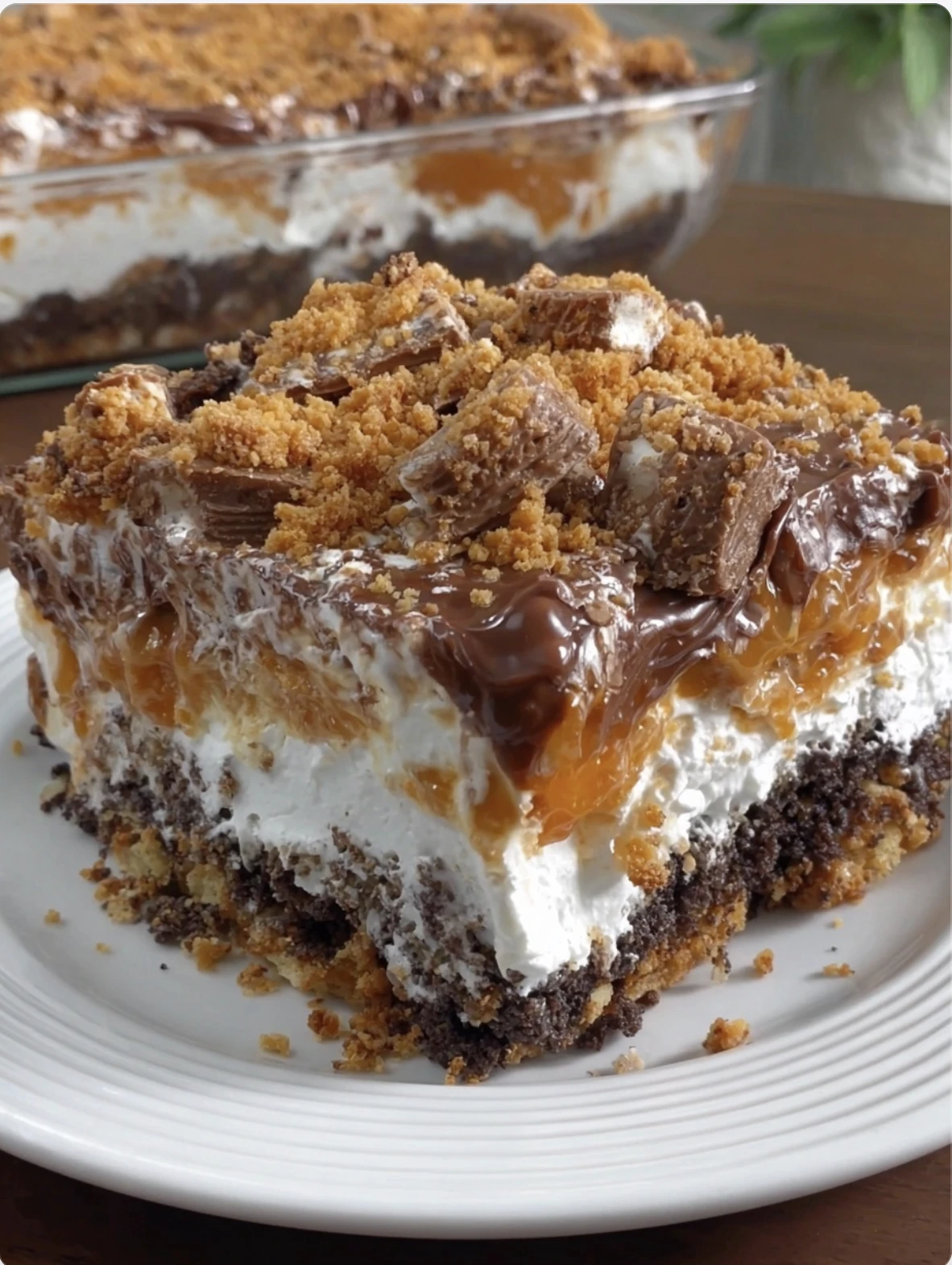 BUTTERFINGER POKE CAKE!