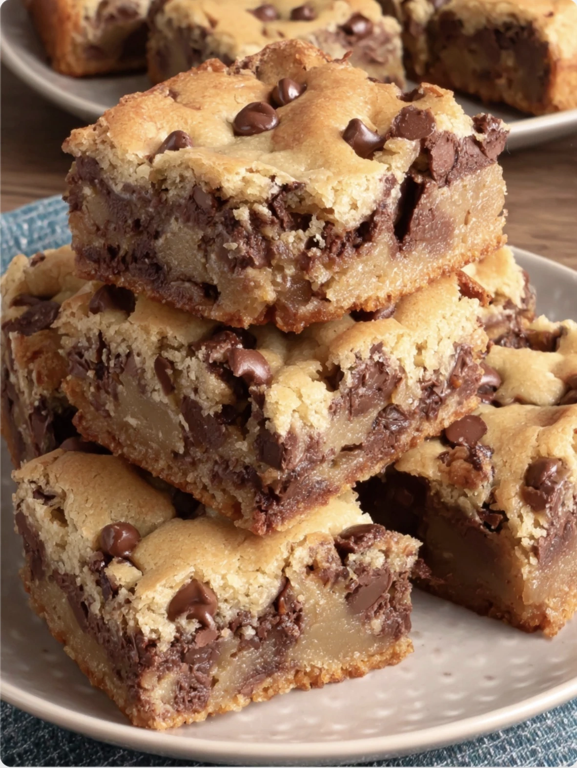 Lazy Chocolate Chip Cookie Bars