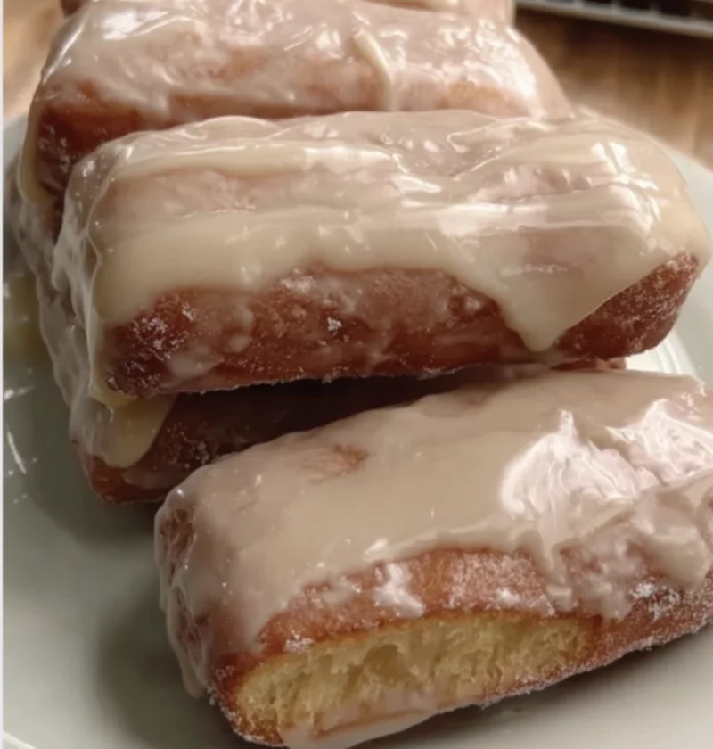 Maple Donut Bars