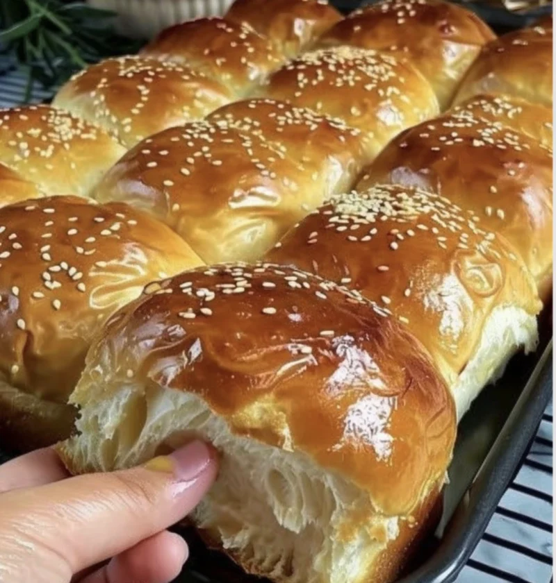 Milk Brioche Rolls