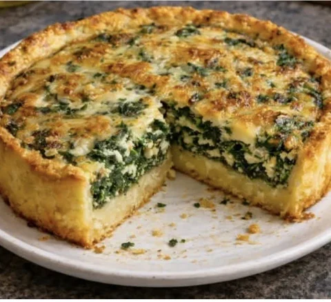 Tarta Espinaca Queso Abuela