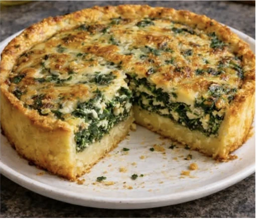 Tarta Espinaca Queso Abuela