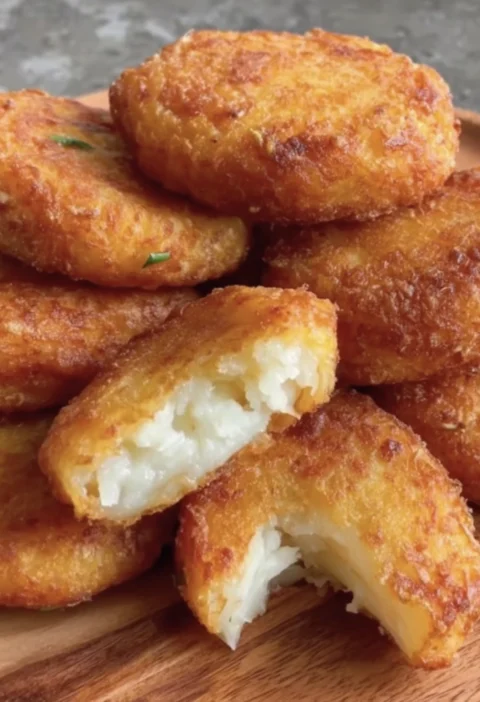 Battered Potato Slices