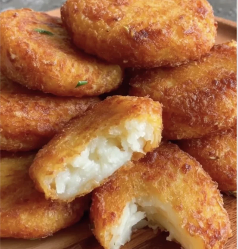 Battered Potato Slices