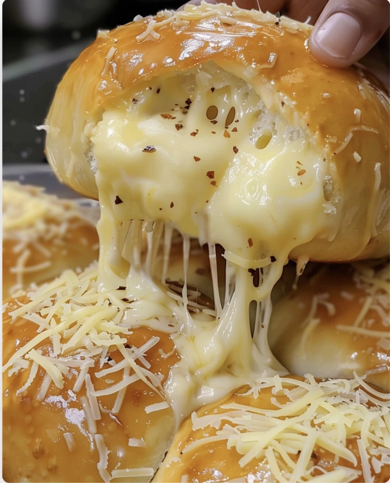 Cheesy Donut Ensaymada