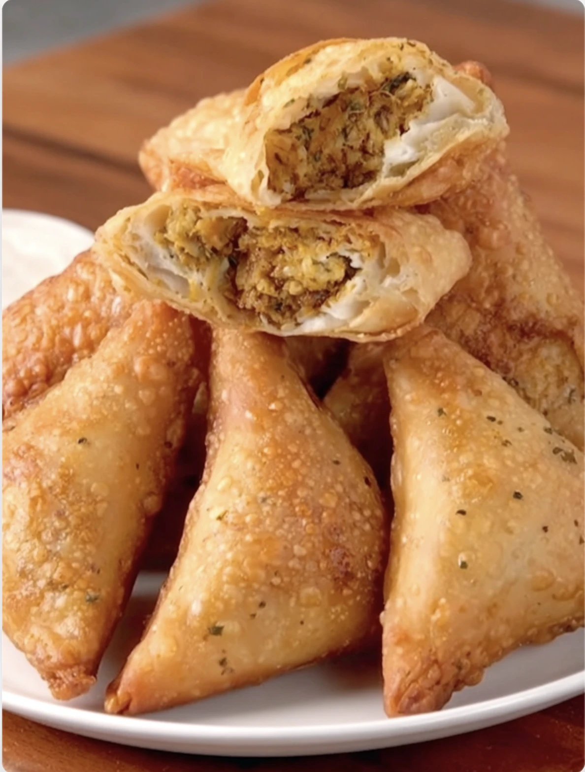 Chicken Samosa (Crispy Street Style)