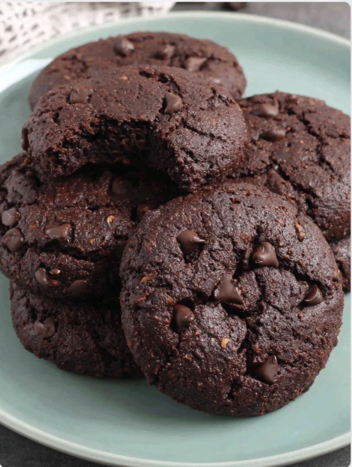 Chocolate Protein Cookies