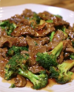Classic Savory Garlic Beef and Tender Broccoli Stir-Fry