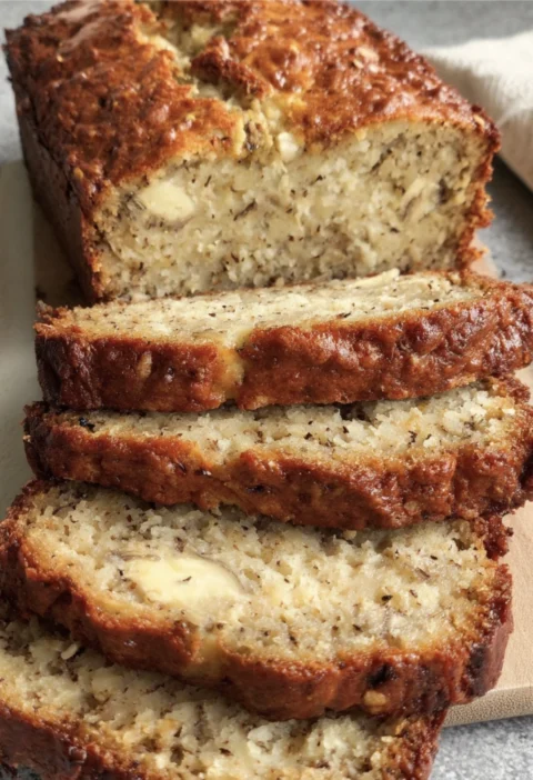 Cottage Cheese Banana Bread