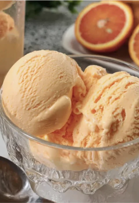 Creamy Orange Ice Cream