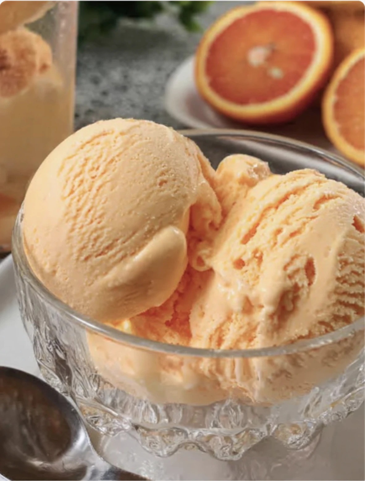 Creamy Orange Ice Cream