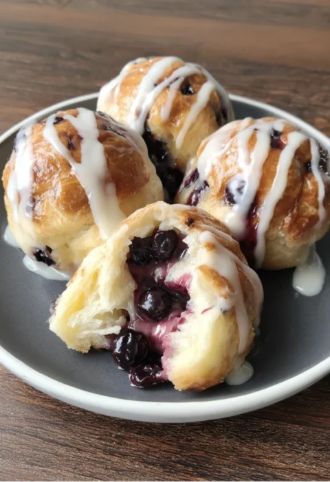 Blueberry Pie Bombs