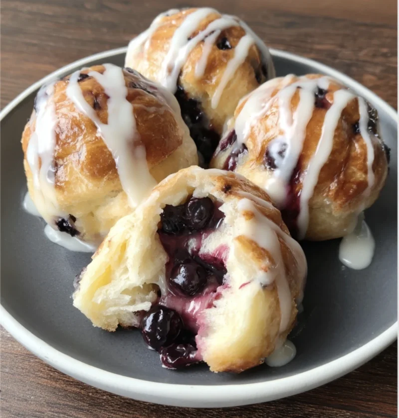 Blueberry Pie Bombs