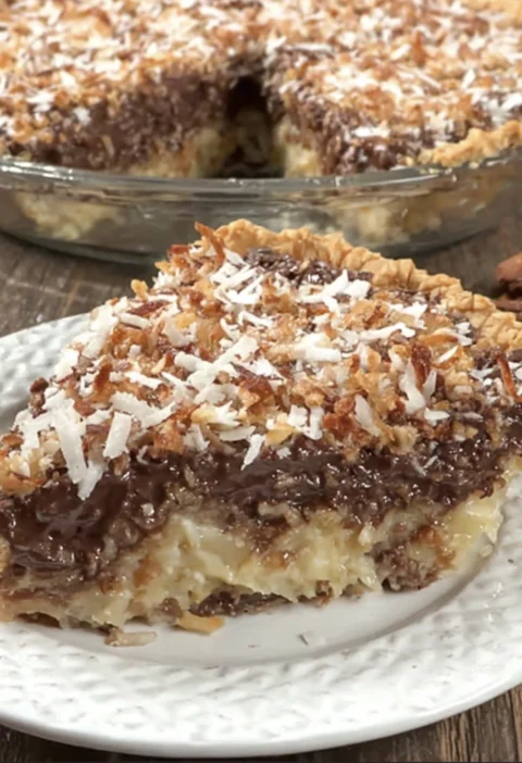 Nobake German Chocolate Pie