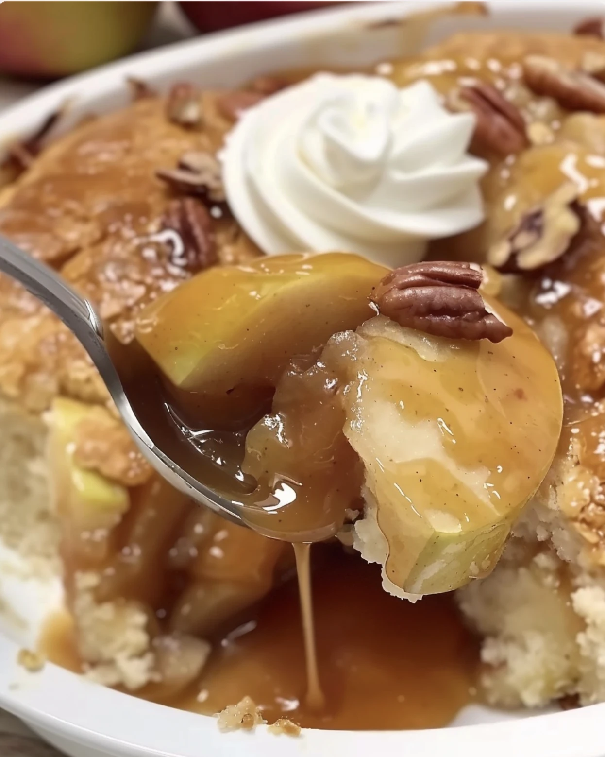 Easy Poor Man’s Apple Cobbler