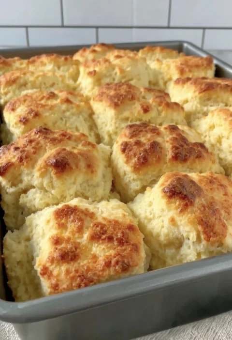 Southern 4ingredient Butter Dip Biscuits