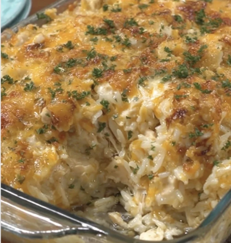 Hamburger Rice Casserole