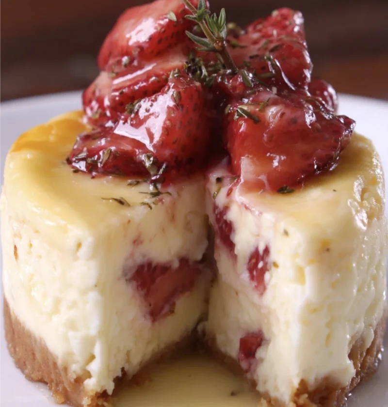 Healthy Microwave Cheesecake