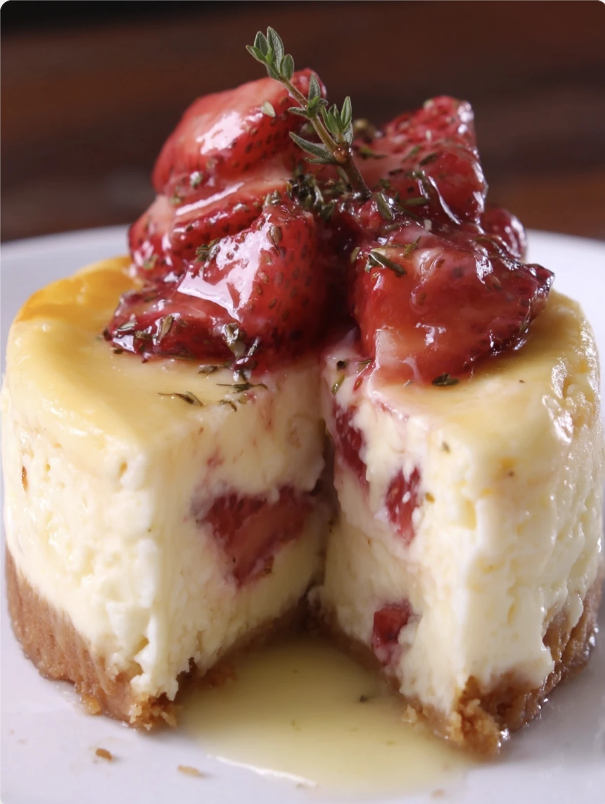 Healthy Microwave Cheesecake