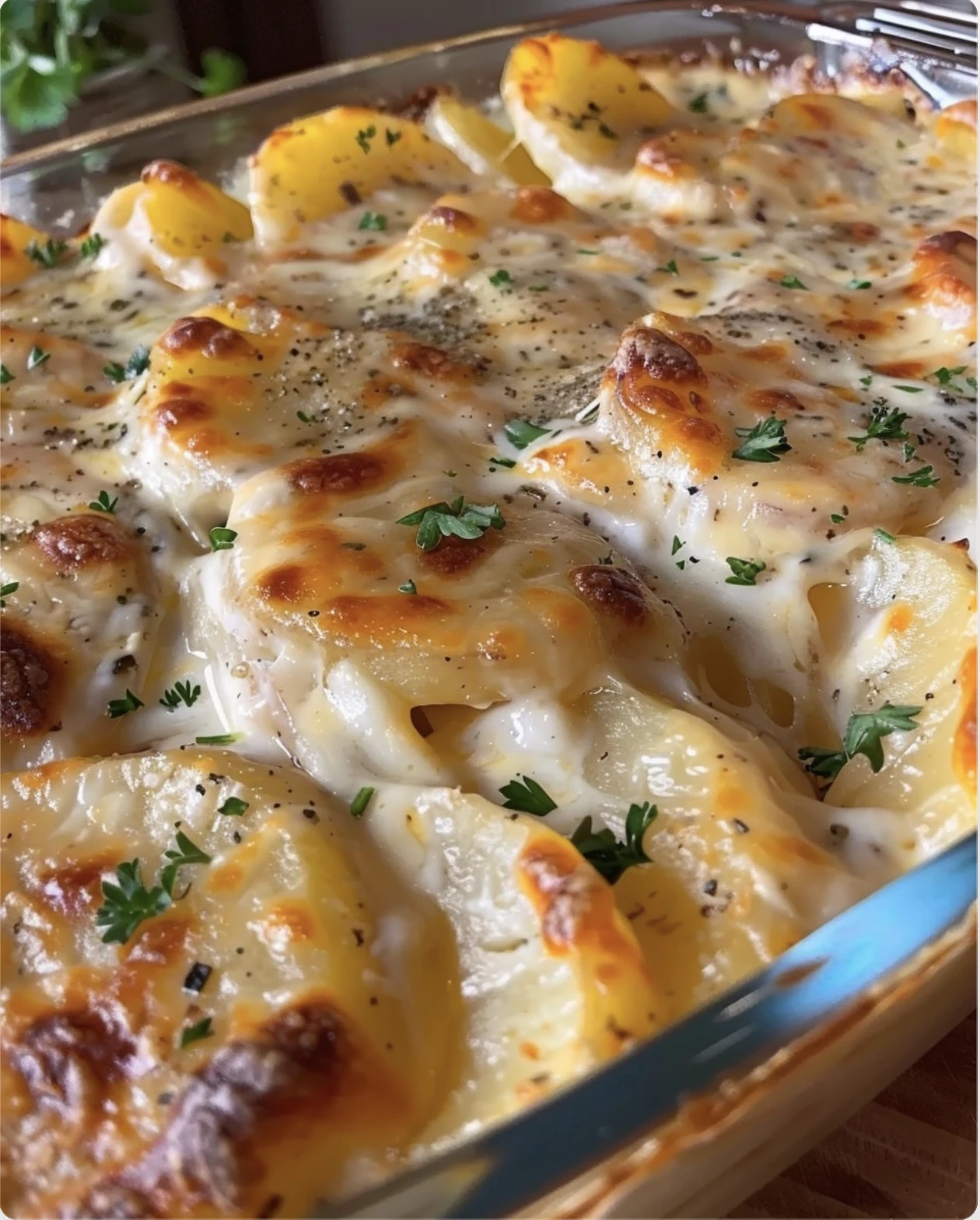 Ruth’s Chris Creamy Cheesy Scalloped Potatoes