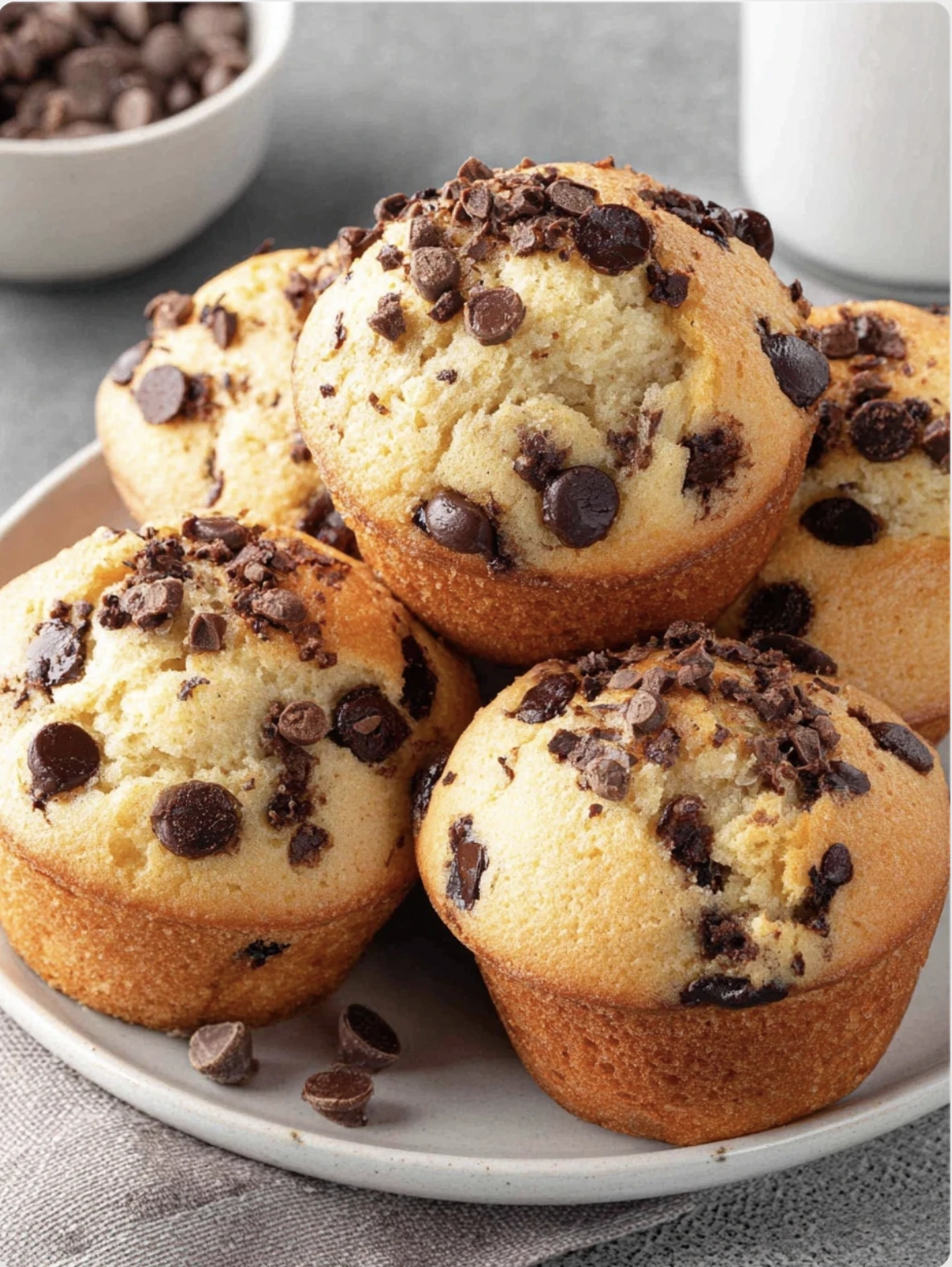 Soft, fluffy & loaded with chocolate