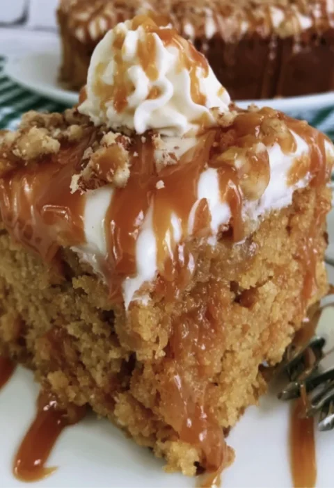 caramel poke cake recipe