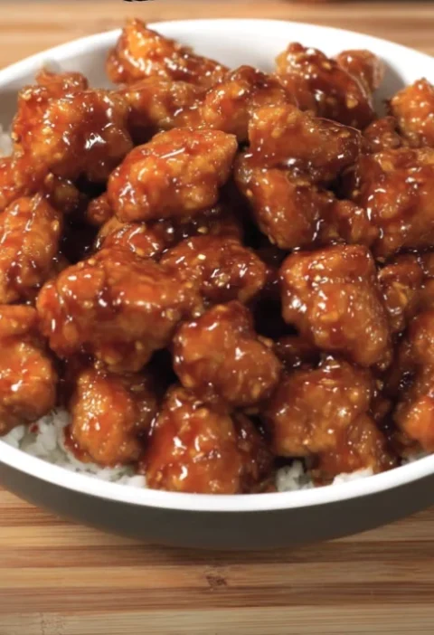Copycat Panda Express Orange Chicken