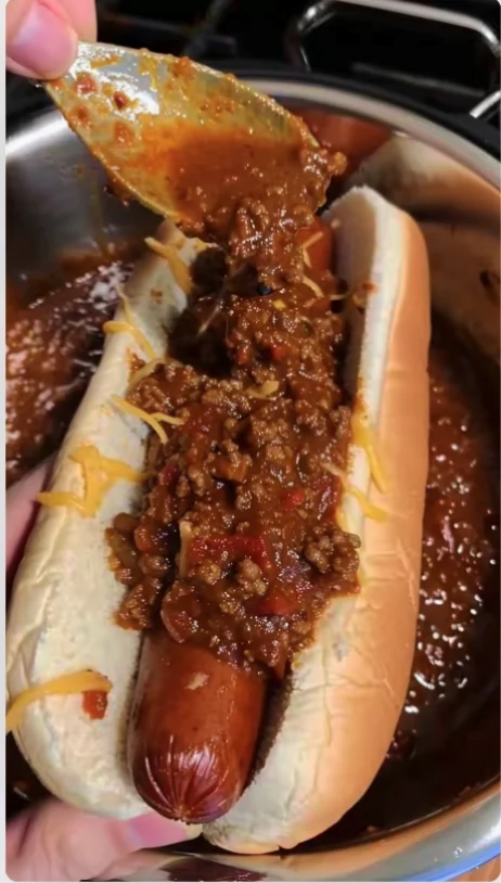 Crockpot Hot Dog Chili