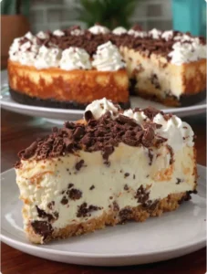 Easy Cannoli Cheesecake