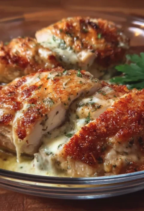Melt In Your Mouth Caesar Chicken