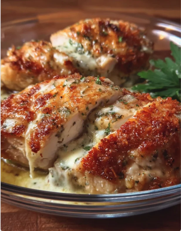 Melt In Your Mouth Caesar Chicken