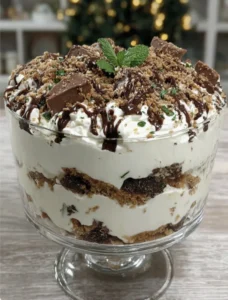 Peppermint Crisp Trifle Delight