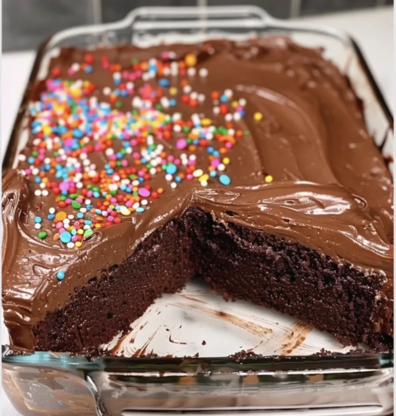 Rich Chocolate Sheet Cake