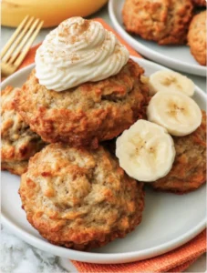 Soft Banana Bread Cookies