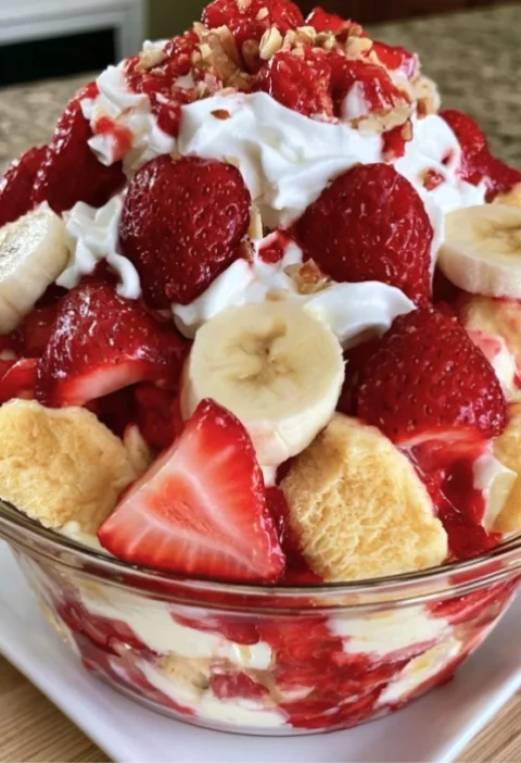 Strawberry Banana Pudding Dream