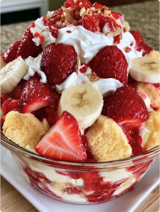 Strawberry Banana Pudding Dream