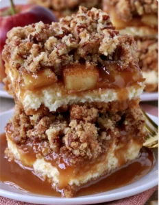 Apple Pie Cheesecake Bars