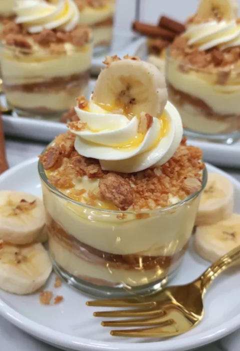 Banana Pudding Cheesecake Cups