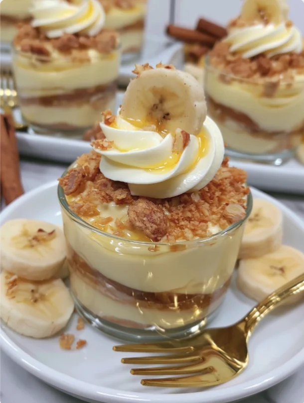 Banana Pudding Cheesecake Cups