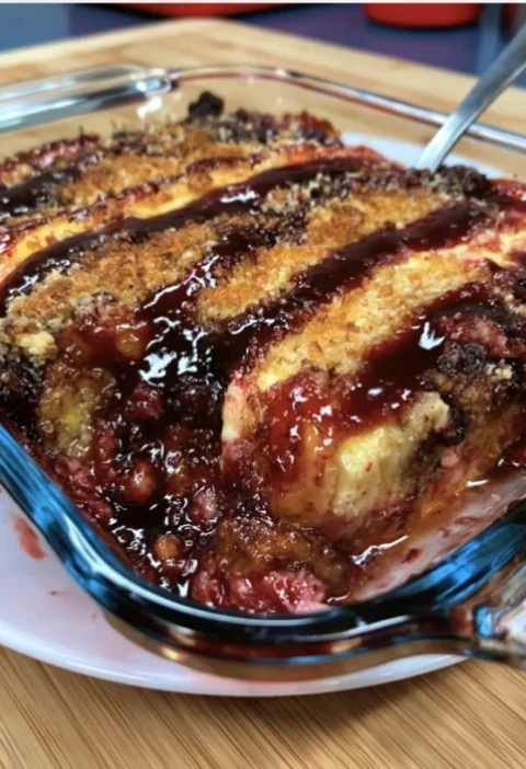 Banana Split Cobbler