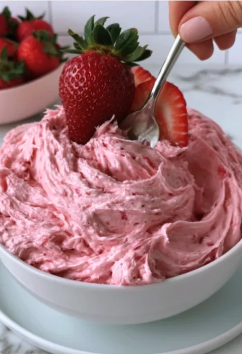 Best Strawberry Frosting
