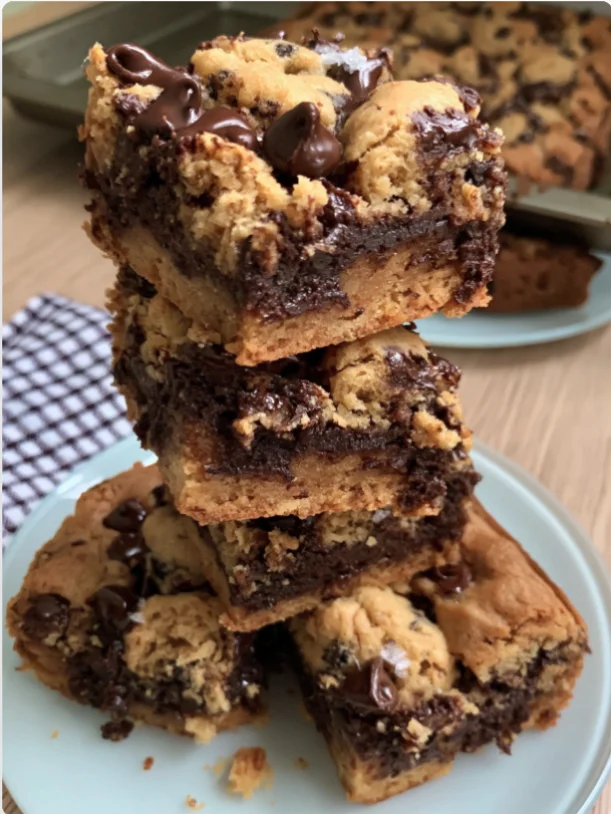 Brownie Cookie Explosion Bars