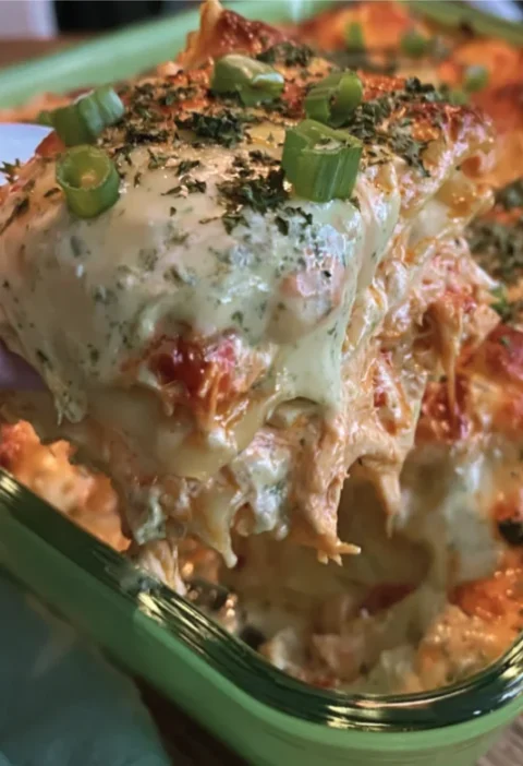 Buffalo Chicken Lasagna