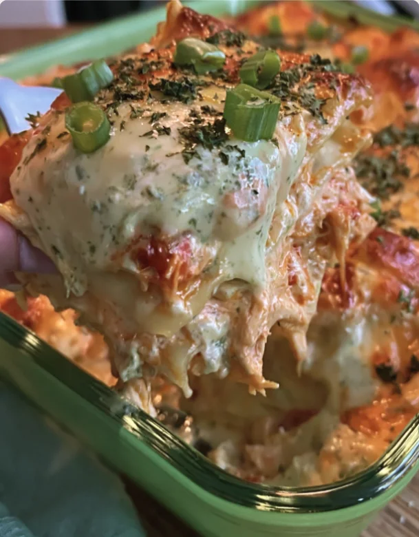 Buffalo Chicken Lasagna