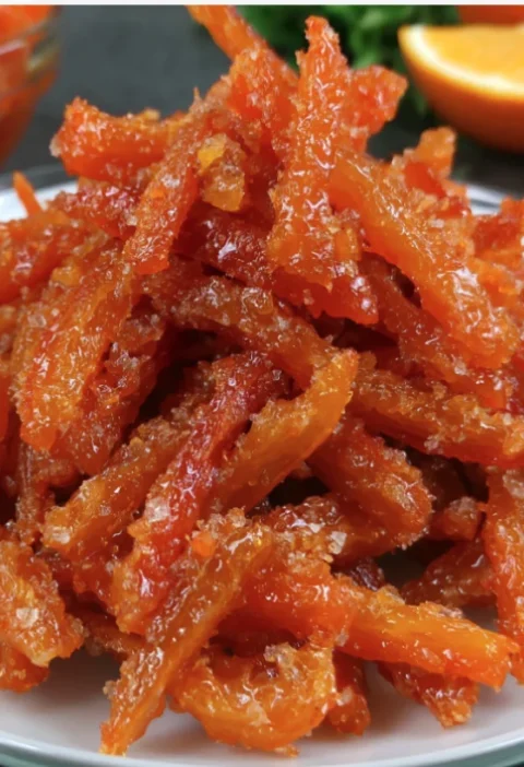 candied orange peel