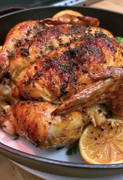 cast iron roast chicken