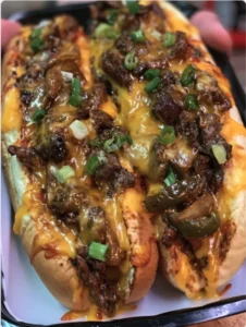 Cheesy Philly Cheesesteaks