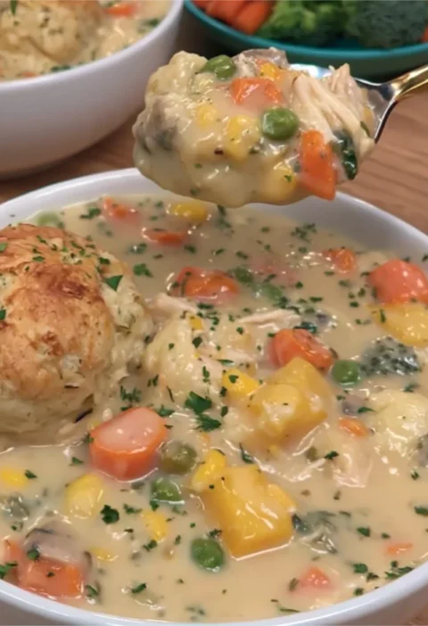Chicken Pot Pie soup